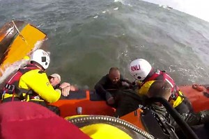 Three fishermen saved by RNLI in dramatic rescue