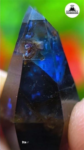 Ceylon Natural Blue Sapphire Crystal