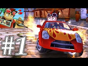 Beach Buggy Racing - Gameplay Walkthrough Part 1 - Easy Street Race