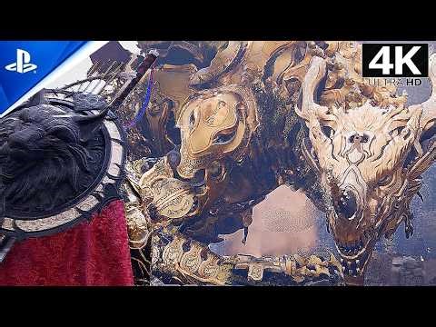 Crimson Desert - Golden Star Dragon BOSS FIGHT (2026) 4K 60FPS UHD PC