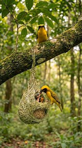 Brave Monkey Saves a Mother Bird and Her Baby Birds from a Snake | Dear Kitten