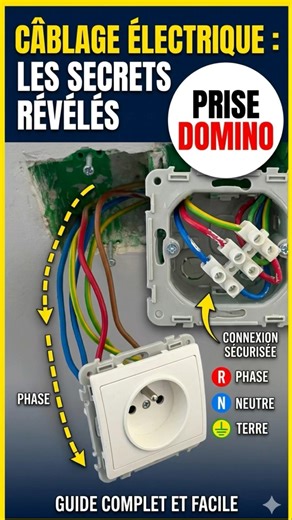 Tutoriel complet : Comment installer et câbler une prise de courant étape par étape"