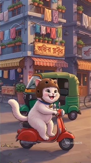 Cat funny story 🤣#shorts