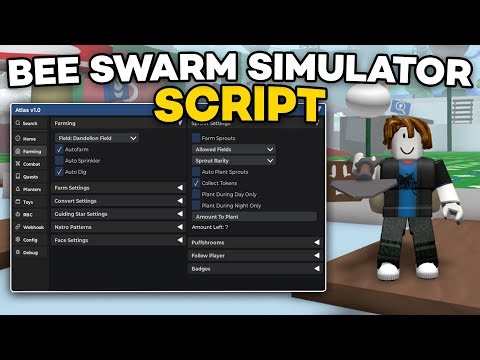 [FREE] Bee Swarm Simulator Script | Auto Farm, Auto Quest, Auto Kill, Auto Dig | PC & MOBILE