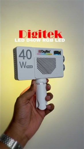 Digitek 40W RGB Portable Video Light ?