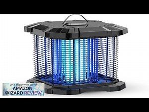 Jawlark Bug Zapper Outdoor 4200V Electric Mosquito Zapper Indoor Insect Fly Zapper Review