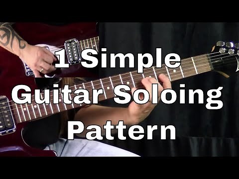 1 Simple Guitar Soloing Pattern - You Can Use To Impress! | Steve Stine | GuitarZoom.com