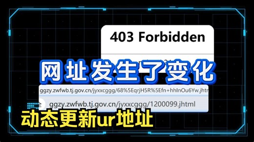 【403forbidden】JS逆向时发现获取的网址发生了改变？动态更新的ur怎么解决