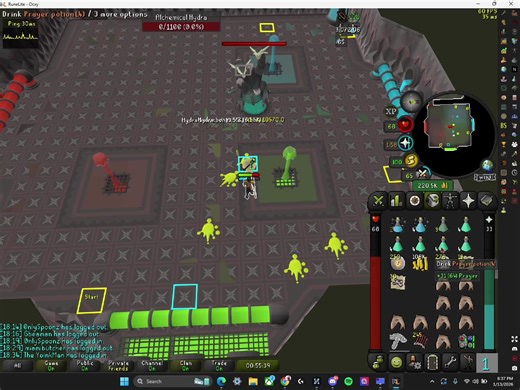 CAs for hydra ✅ First task for hydra went really well. Hope I get more. I’ve had 99 slayer for about a year now I just never did konar and just did nieve/steve and duradel/kurad. #osrs #gaming #fyp #slayer #pcgaming