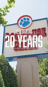 20 years of flavor, family, and unforgettable moments! Join us at Dog House Grill as we celebrate two decades of deliciousness. 🐶 Thank you for being a part of our flavorful journey. Here's to the next chapter!❤️ | Dog House Grill