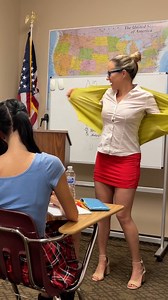 1.4M views · 4.9K reactions | the teacher overheated teacher gets hot in class This original video was produced by Network Media, LLC, and Kristin’s Friends | Tips, Tricks & Funny Clips | Facebook