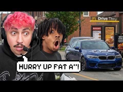 Drive Through Headset Prank!