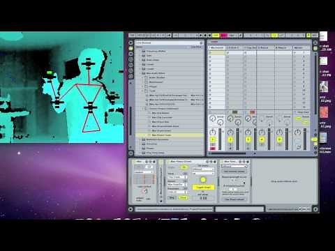Synapse for Kinect Ableton Patch Tutorial