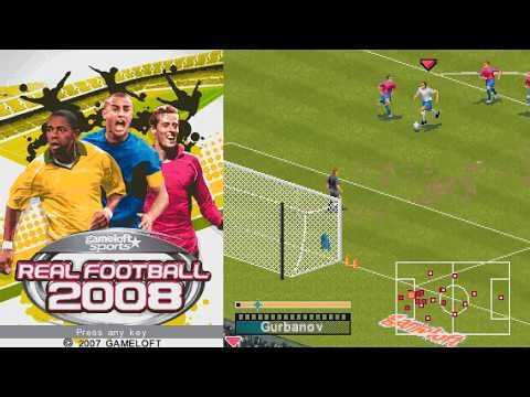 Real Football 2008 JAVA GAME (Gameloft 2007) FULL WALKTHROUGH
