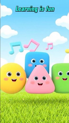 Shapes and Colors Song #kids #kidsongs