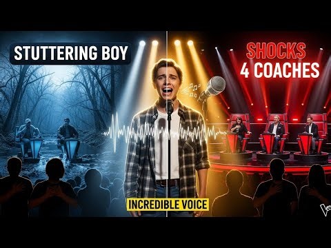 Stuttering Boy SHOCKS 4 Coaches on The Voice - Incredible!