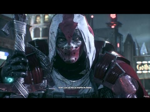 Batman Meets Azrael Scene - Batman: Arkham Knight