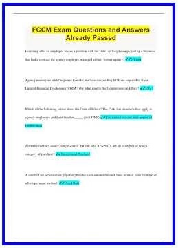 FCCM Exam Questions and Answers Already Passed1778 636x882