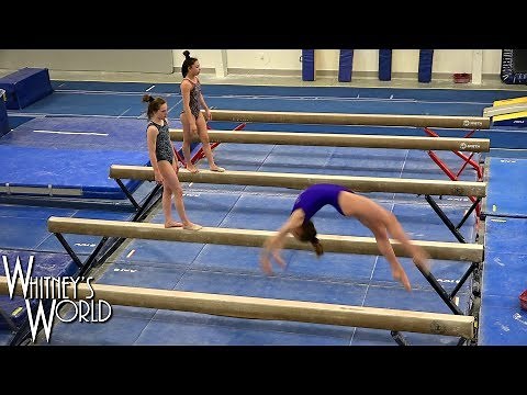 Balance Beam Series Training | Whitney Bjerken Gymnastics