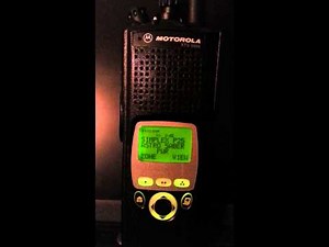 P25 Digital ID Display on Motorola XTS 5000 VHF