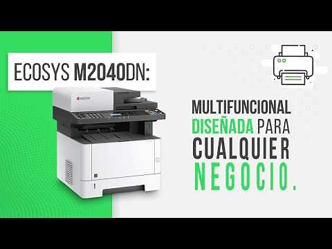 ECOSYS M2040dn de Kyocera: multifuncional diseñada para cualquier negocio