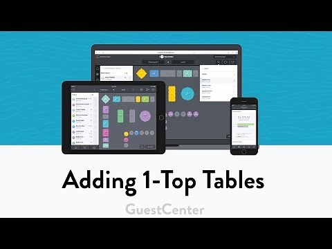 Adding 1-top Tables to Your Floorplan