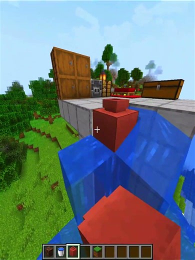 Minecraft Water Elevator