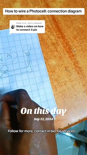 4.2K views · 127 reactions | How to wire a photocell diagram | Jean Elektrik KE | Facebook