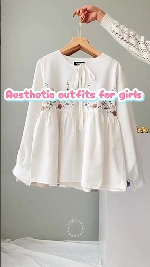 Aesthetic Outfits for Girls 🌸 | Trendy & Stylish Outfit Ideas 2026 💖#aestheticvibes #viral #love