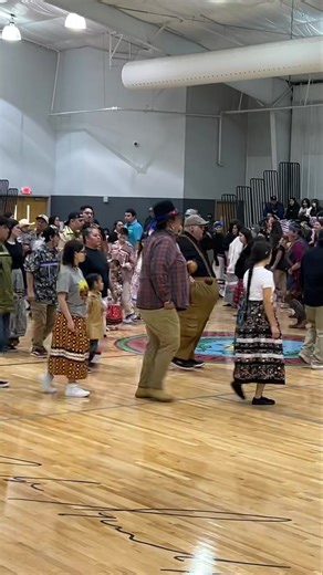 100K views · 4.3K reactions | Members of the Seneca Nation of New York lead a song they call the “Cherokee Stomp Dance” in reference to the contact and sharing of cultures the two nations have had for several hundred years. This dance was part of the Cherokee Winter Social held at the Peaches Squirrell Sports & Recreation Complex in Cherokee, N.C., on the evening of Saturday, Jan. 25. (Videography by Sheena Brings Plenty) | Cherokee One Feather | Facebook