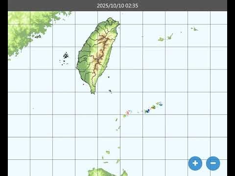 October 10, 2025 Philippine Earthquake: Lightning Activity South of Taiwan