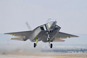 Turkey's fifth-generation KAAN fighter jet made its maiden flight and was accompanied in the sky by an F-16 Fighting Falcon
