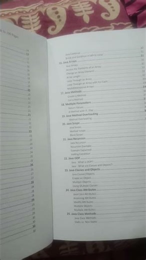 important topic include in java