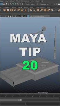 Maya Group & Ungroup—The Option Most Beginners Ignore!#gharghargfx #youtubeshorts #shorts #ytshorts