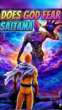 The Fist That Turned Against God" - Saitama vs God Theory 💀 #anime #onepunchman #saitama