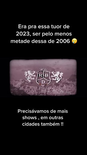 @rbd_oficialmusica pq não mais shows ? Outras cidades ? #soyrebeldetour
