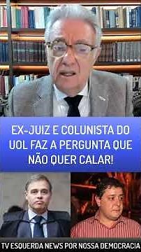 FORMER JUDGE QUESTIONS ANDRÉ MENDONÇA'S DECISION REGARDING LULINHA