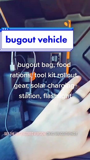 Bugout Vehicle Tour #bugoutvehicle #jeep #prepping #survivaltips see the full video at link in bio.