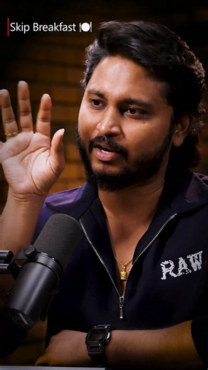 🚨 IS BREAKFAST COMPULSORY ⁉️ | Telugu Podcast | Raw Talks With VK | #shorts #telugushorts
