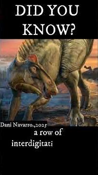 Edmontosaurus had Spikes and Hooves #palaeontology #paleontology