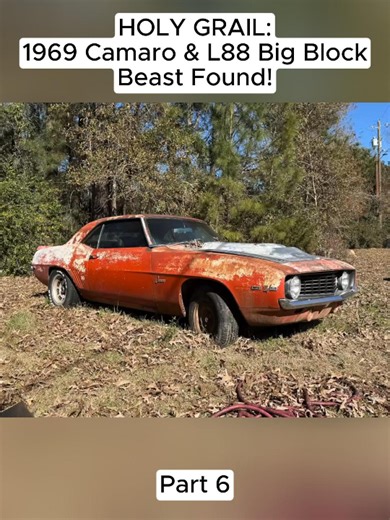 HOLY GRAIL: 1969 Camaro & L88 Big Block Beast Found! (Part 6) #barnfind #abandonedcar | Abandoned Cars