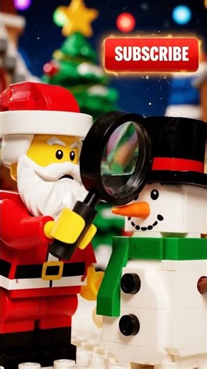 Lego Christmas: A Snowman's secret identity! Can Santa uncover the truth?