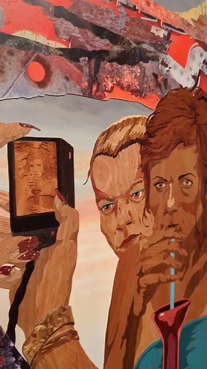 ALISON ELIZABETH TAYLOR: THE SUM OF IT now on view at @addisongalleryofamericanart through July 30. Consisting of approximately 40 large-scale single panel works, as well as room-sized installation, this exhibition traces the evolution of the artist's practice. Stop by The Nest in the OWHL today from 12:10-1:25 p.m. for a drop in materials exploration session with Alison to create your own wood grain cut paper collage inspired by her exhibition. #Andover #PhillipsAcademy #Art #Exhibition | Phill