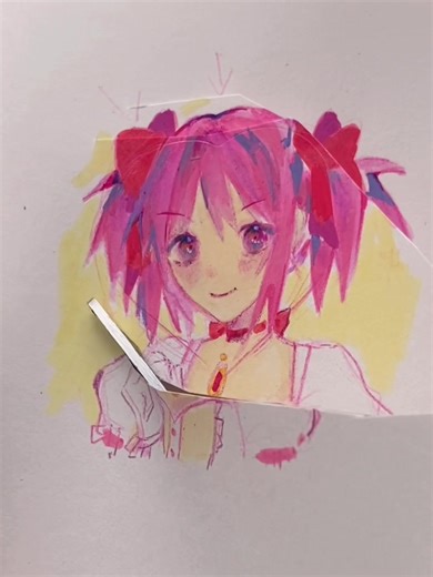 Drawing ASMR with Acrylic Markers for Relaxation