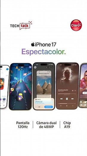 El iPhone 17 pronto en Claro
