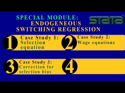 👉 Endogenous Switching Regression in Stata (movestay) | Wage Equations & Selection Bias Explained