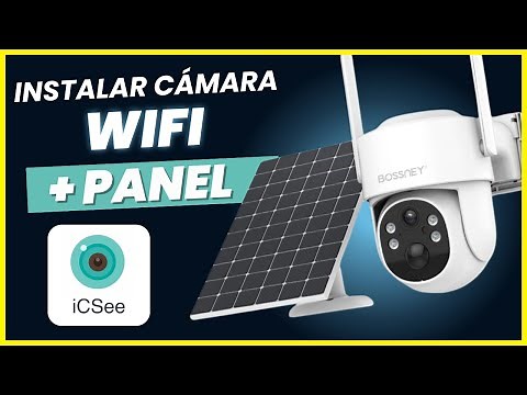 Install a Wi-Fi Security Camera + Solar Panel | Setup from Scratch ✅