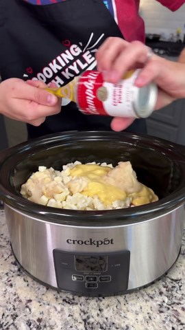 Crockpot chicken pot pie 🥧