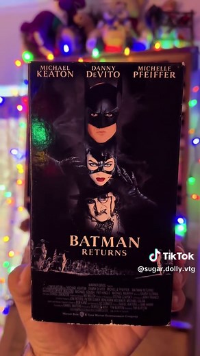 Batman on VHS!! #retro #vintage #physicalmedia #vhs #batman | batman