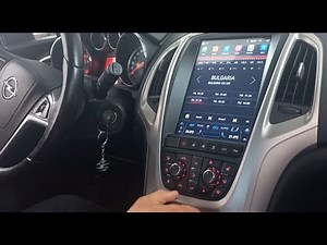 Installation Android Auto Radio Tesla Style on Opel Astra J